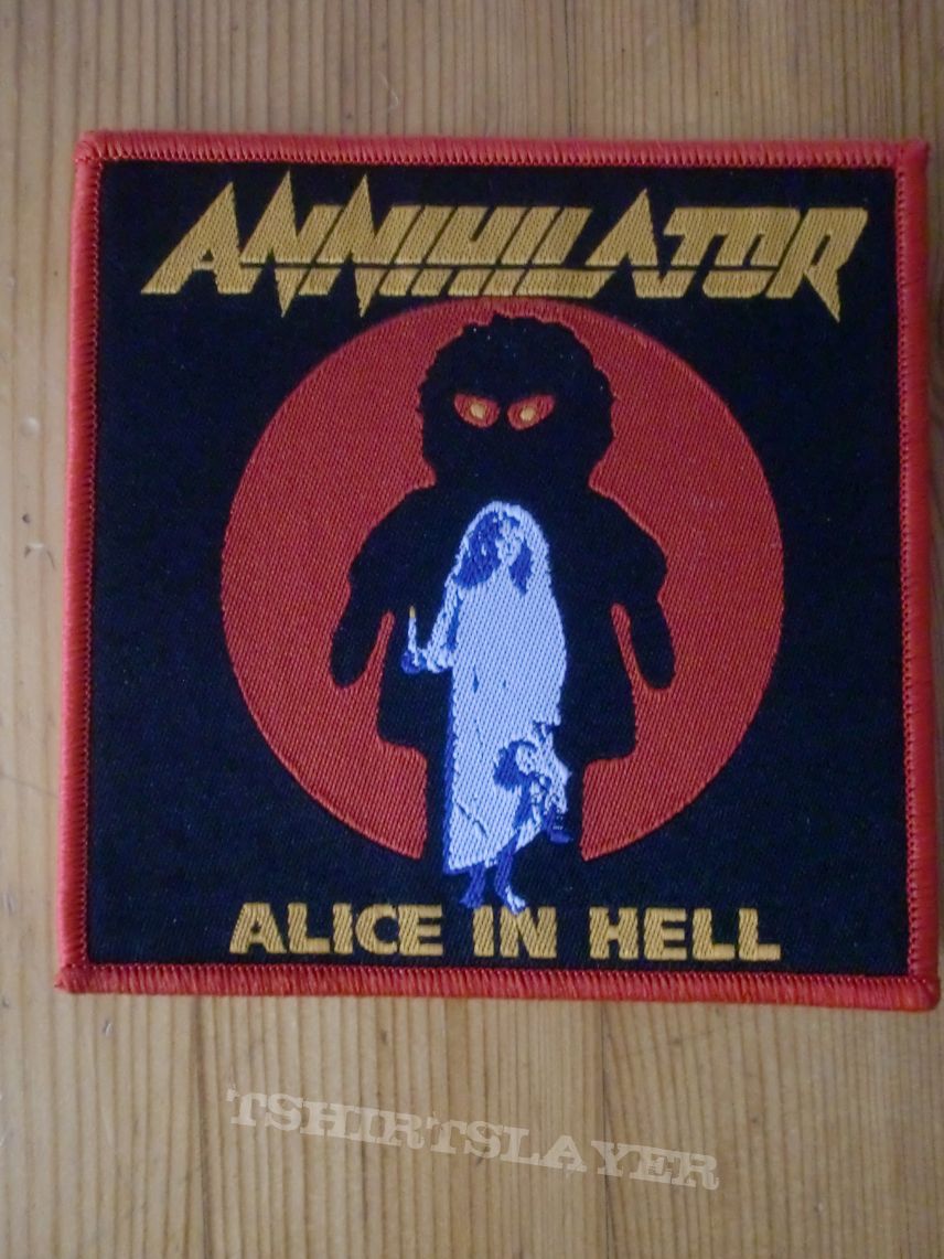 Annihilator - &quot;Alice In Hell&quot; Patch