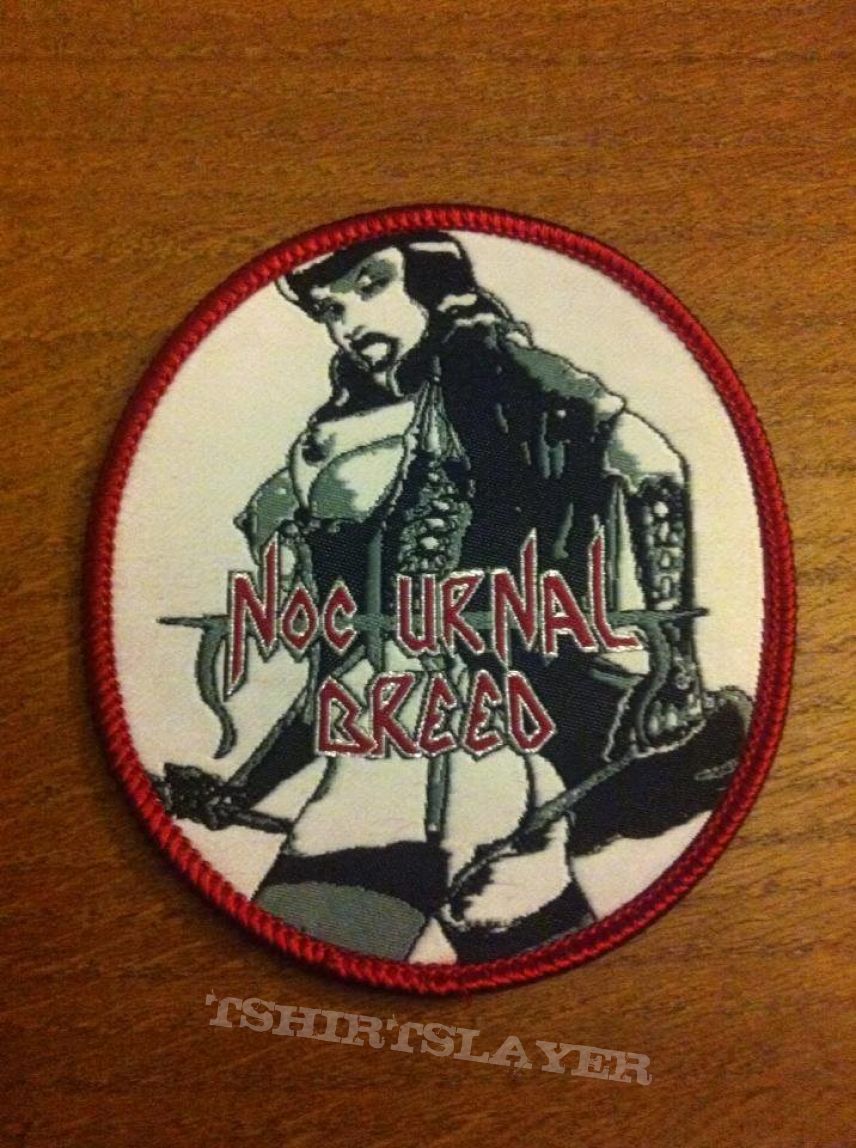 Nocturnal Breed &quot;Screaming For A Leather Bitch&quot; Patch