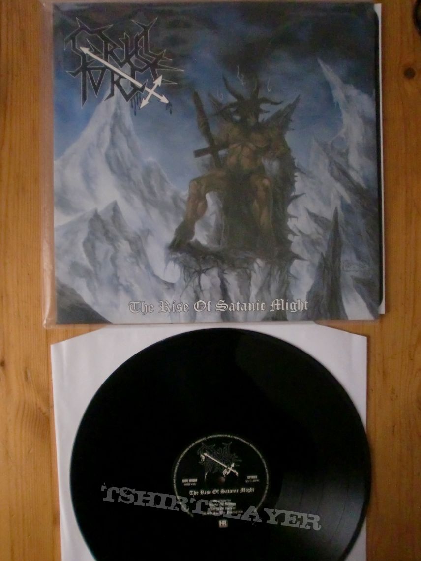 Cruel Force &quot;The Rise Of Satanic Might&quot; Black Vinyl Version