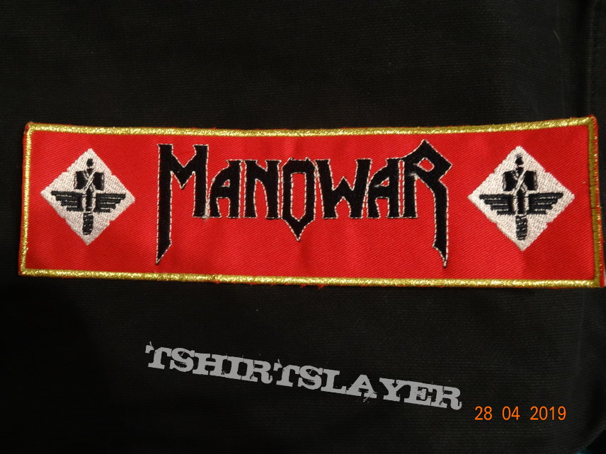 Manowar - &quot;Sign Of The Hammer&quot; Stripe with Glitter