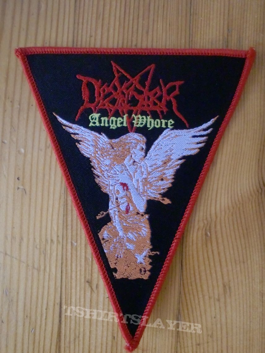 Desaster - &quot;Angelwhore&quot; Triangle Patch