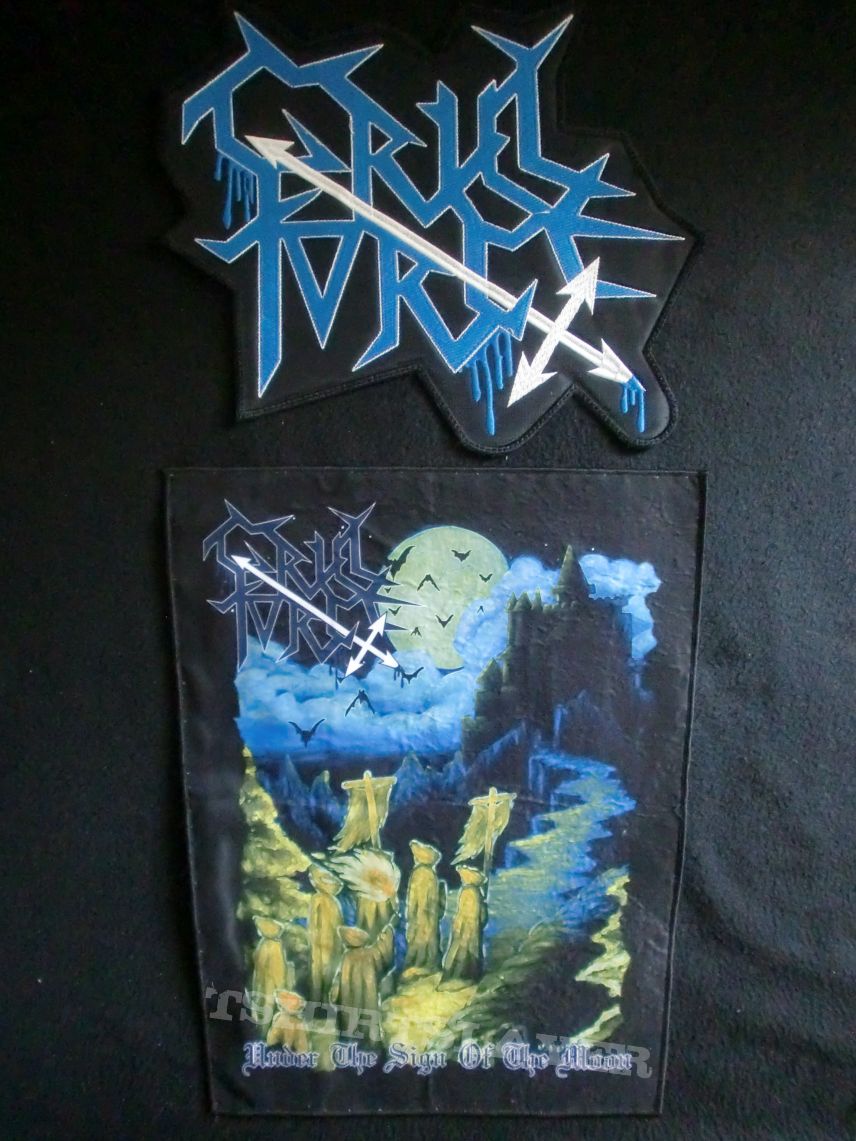 Cruel Force &quot;Shape&quot; &amp; &quot;Under The Sign Of The Moon&quot; Backpatch