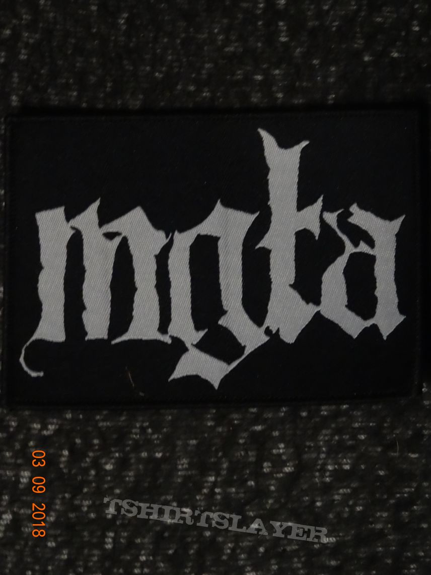 Mgła Mgla Logo Patch