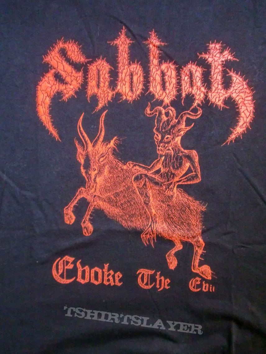 Sabbat (JPN) Sabbat &quot;Evoke The Evil&quot; Shirt