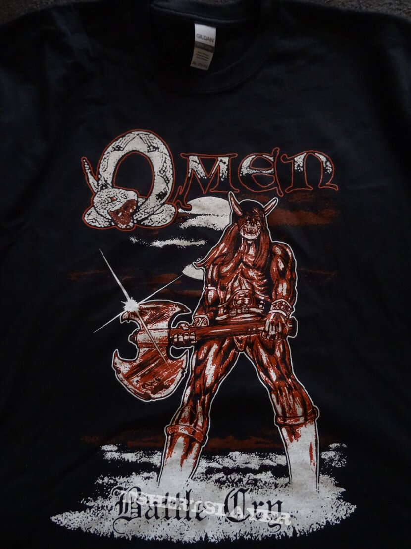 Omen, Omen - "Battle Cry" Shirt TShirt or Longsleeve (Blacky666's) |  TShirtSlayer