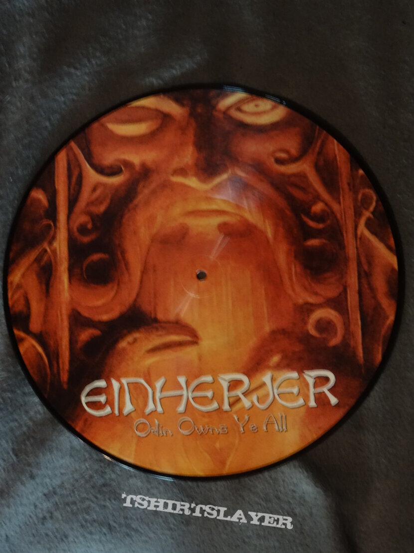 Einherjer - &quot;Odin Owns Ye All&quot; Picture Vinyl