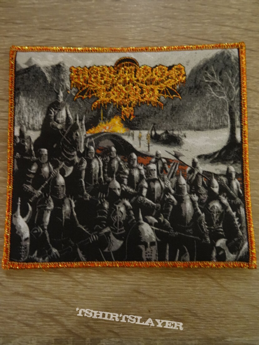 Warmoon Lord - &quot;Battlespells&quot; Patch Orange Glitter Border