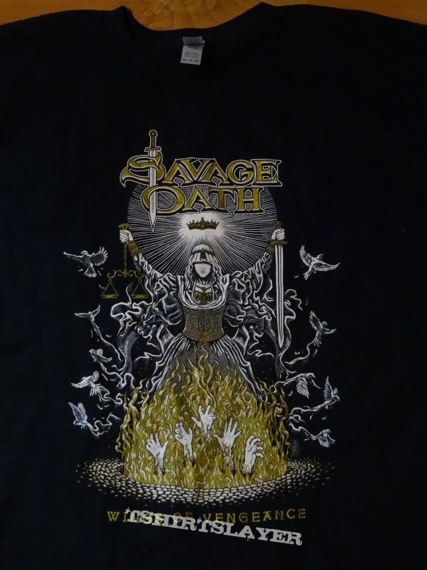 Savage Oath - &quot;Wings Of Vengeance&quot; Shirt