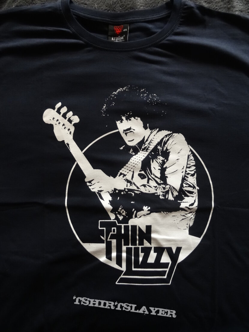 Thin Lizzy - &quot;Phil Lynnot&quot; Navy Blue Shirt