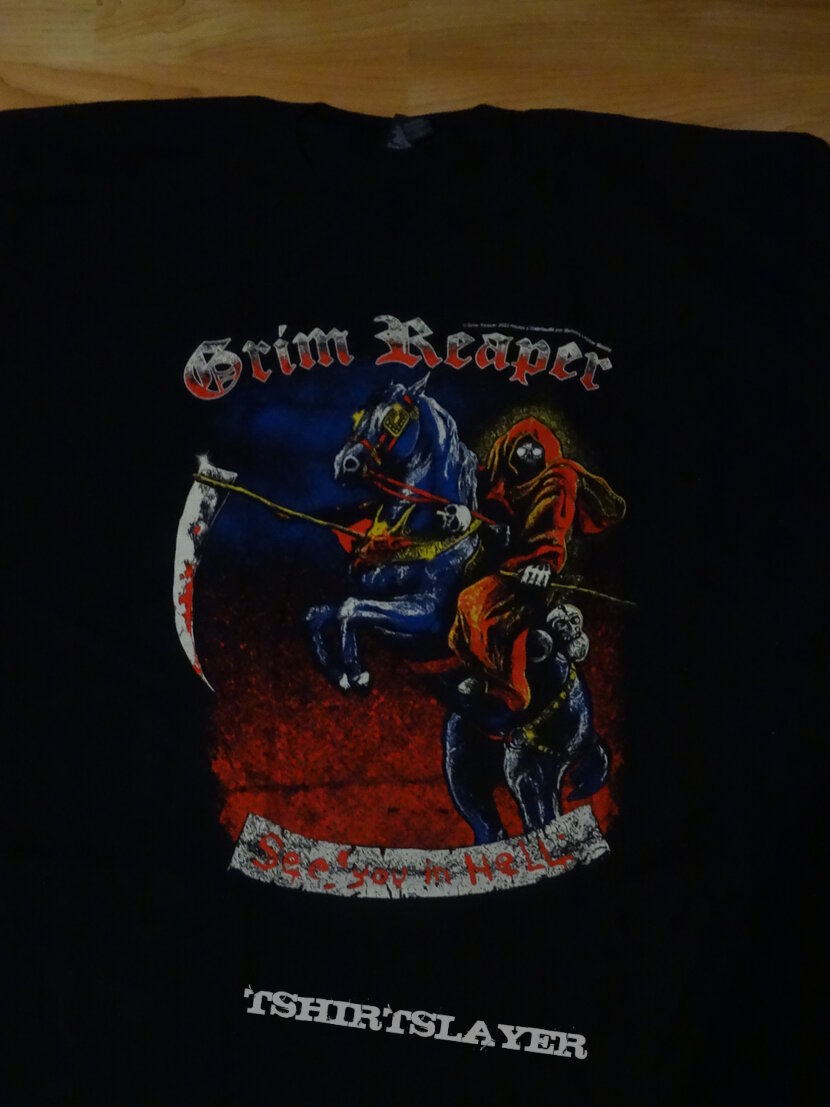 Grim Reaper &quot;See You In Hell&quot; Shirt