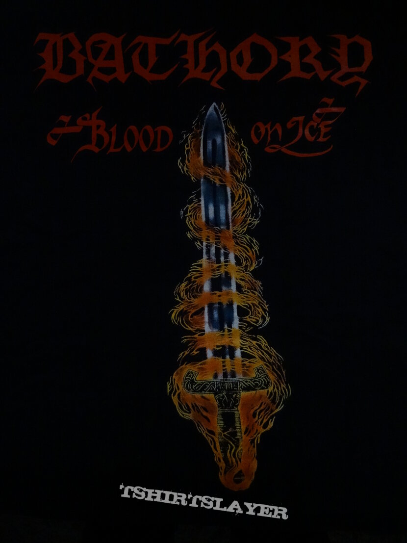 Bathory - &quot;Blood On Ice&quot; Shirt