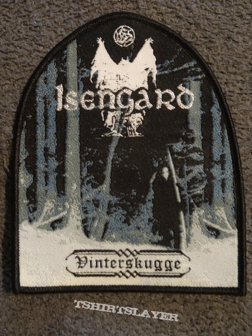 Isengard - &quot;Vinterskugge&quot; Black Border Patch