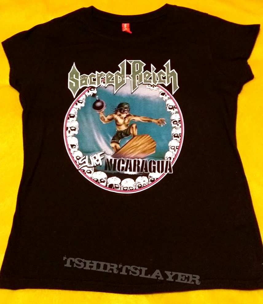 Sacred Reich - Surf Nicaragua girlie shirt