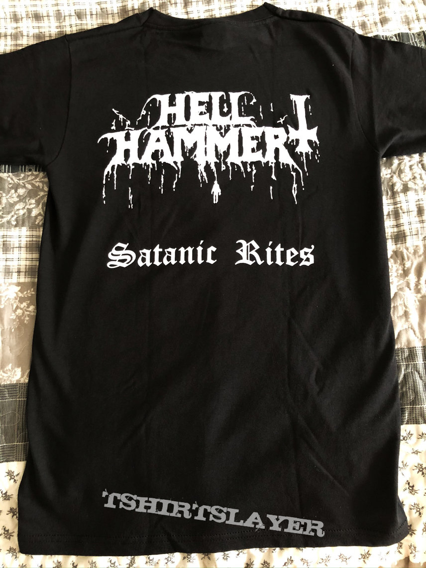 Hellhammer - Satanic Rites shirt