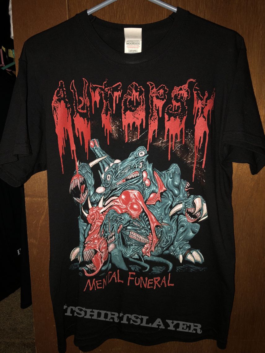 Autopsy Mental Funeral Tee Shirt