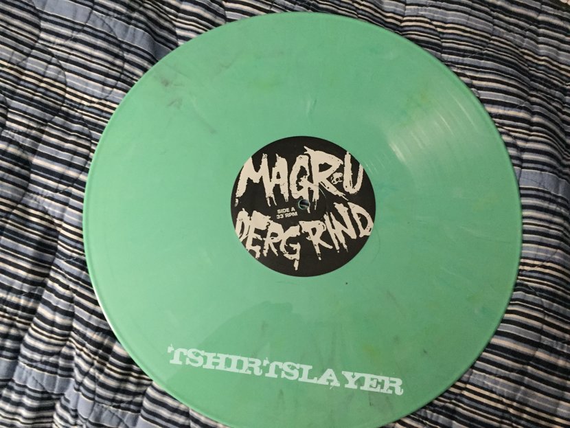 Magrudergrind - S/T Vinyl Mint Green - Signed by R.J. and Avi