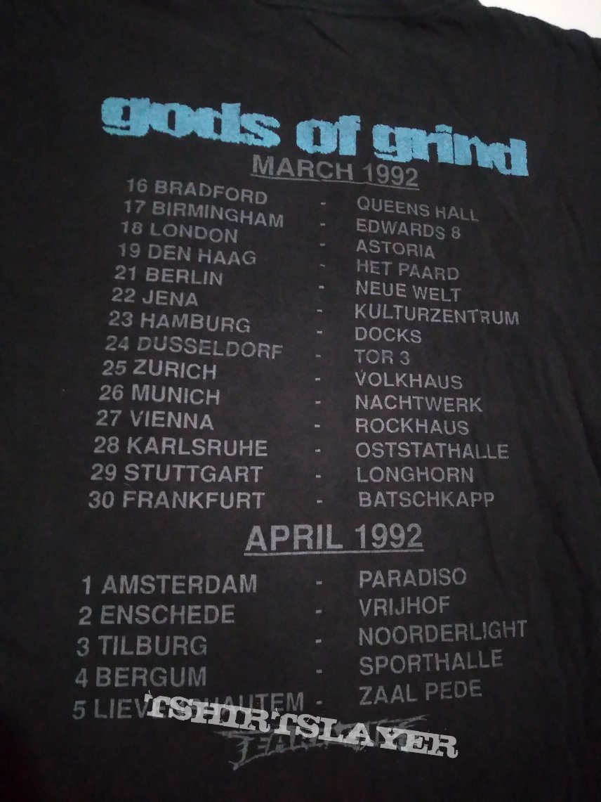 Entombed God&#039;s of Grind Earache Tour 1992