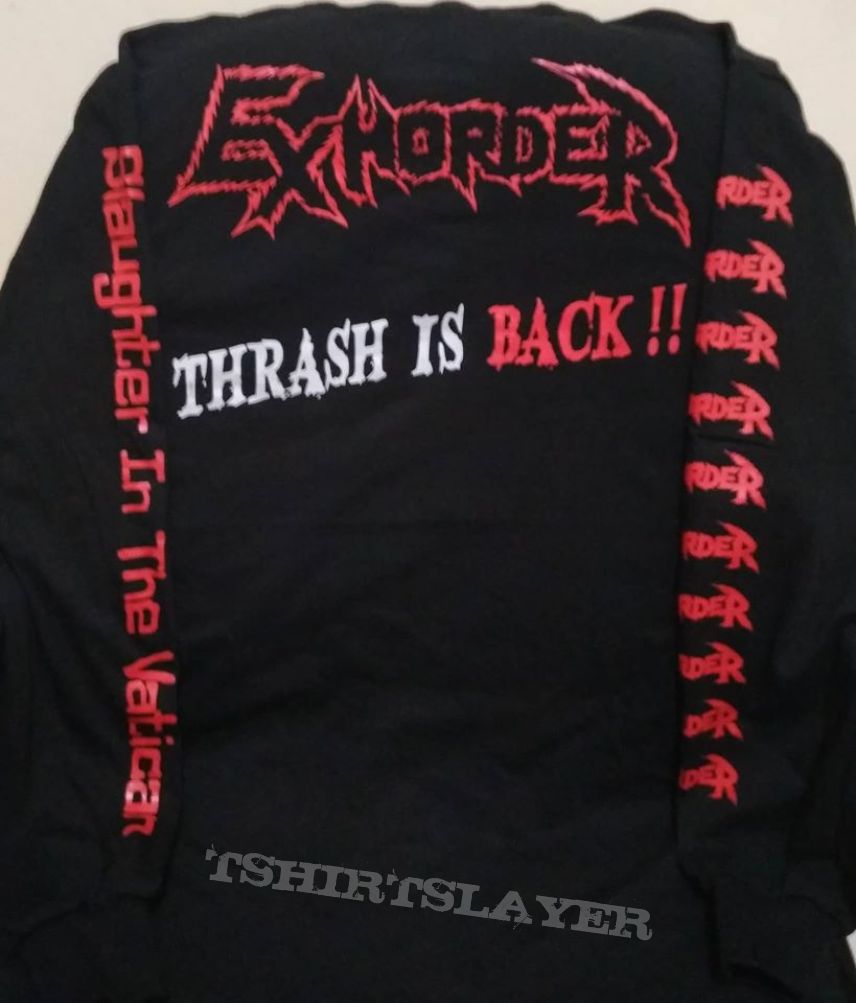 Official Limited Merch Exhorder - Slaughter In The Vatican  