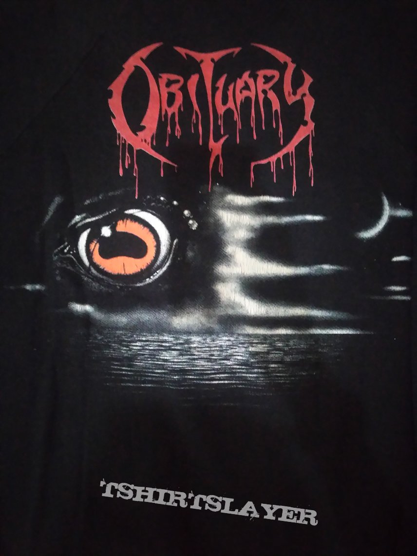 Obituary Cause of Death Sweater 1990 original