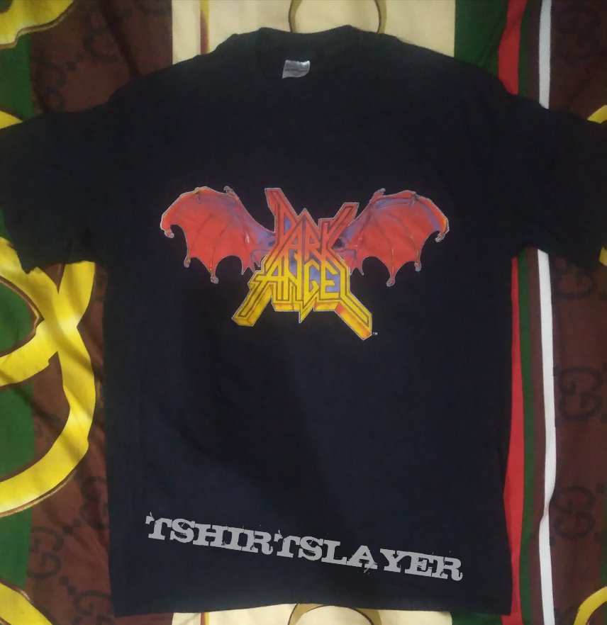 Dark Angel - LA Caffein Machine Original T-shirt 90s | TShirtSlayer TShirt  and BattleJacket Gallery