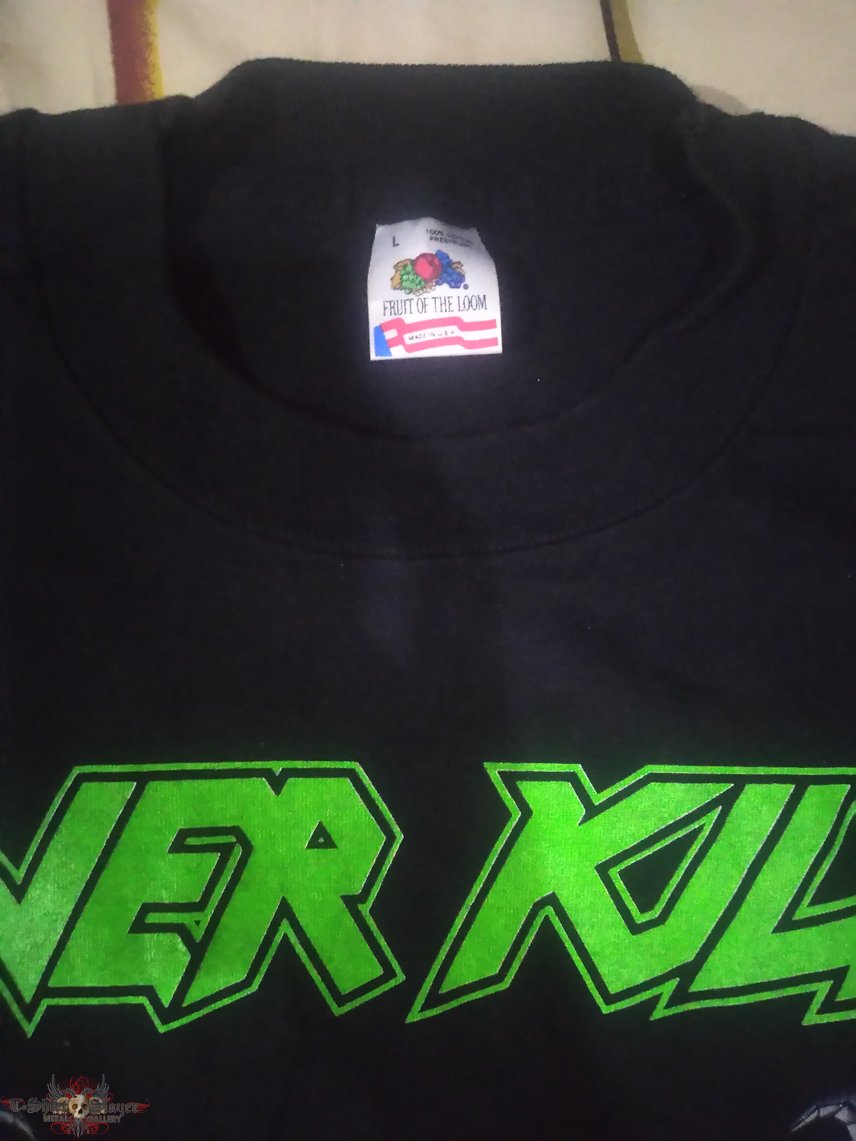 Overkill US Tour 91-92 Original T-shirt