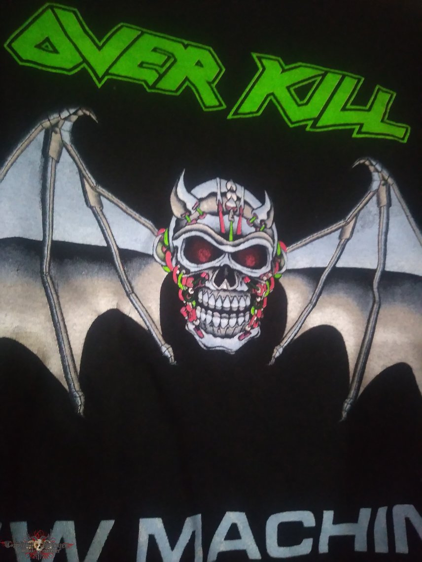 Overkill US Tour 91-92 Original T-shirt