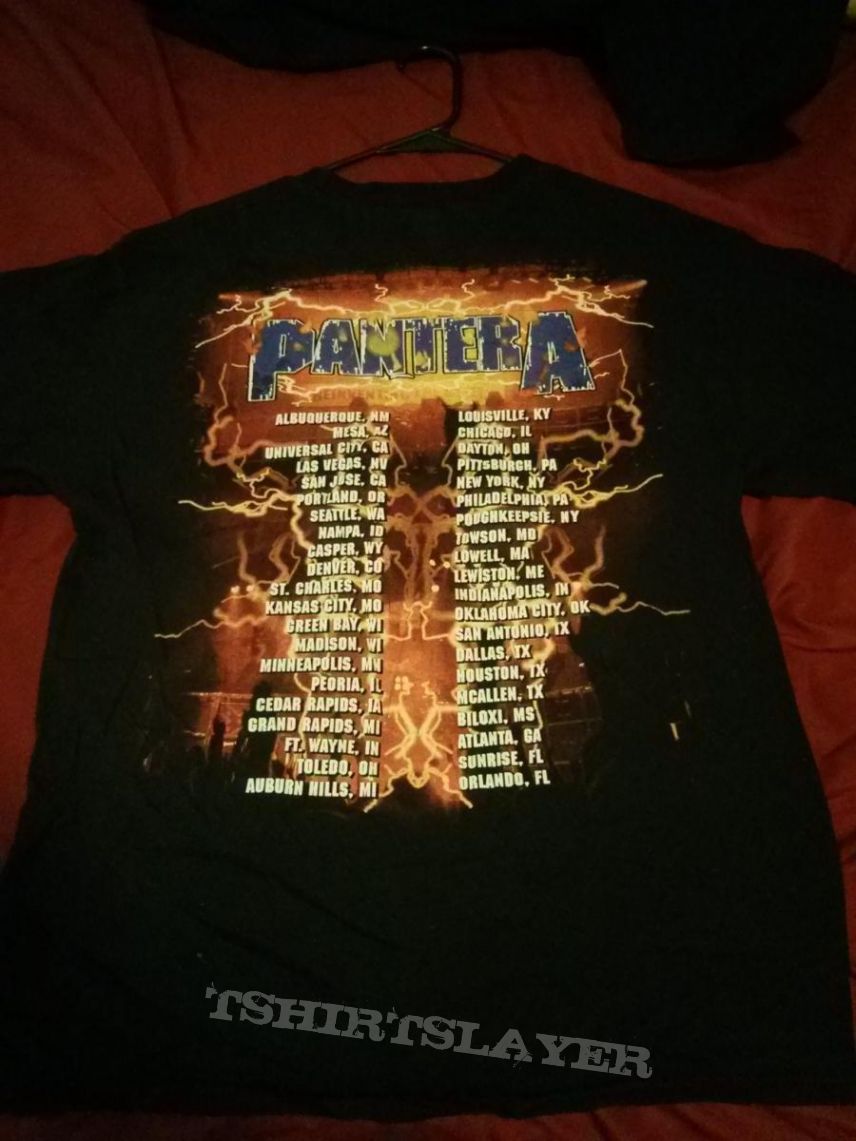 pantera tour shirts 2023