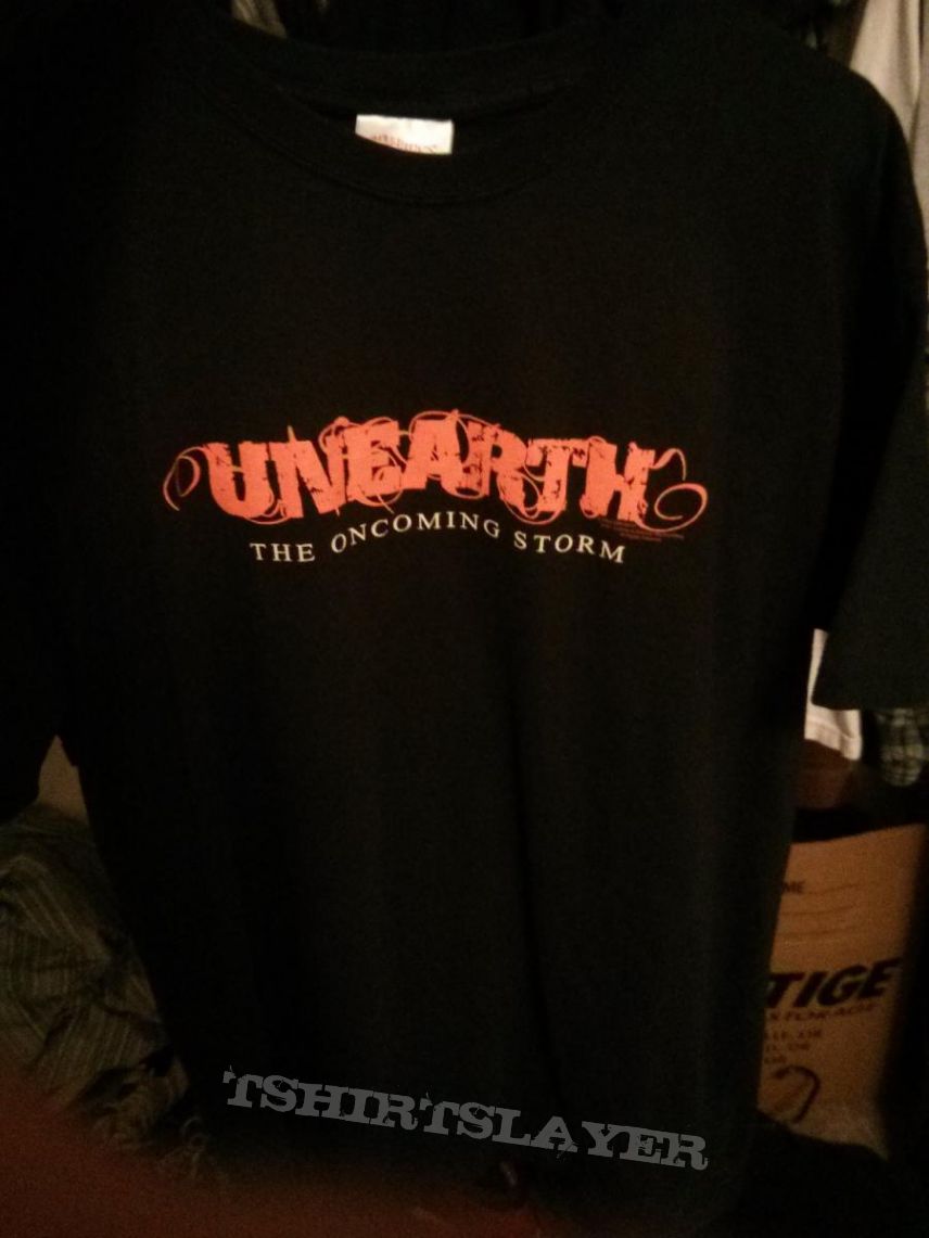 Unearth Oncoming Storm shirt