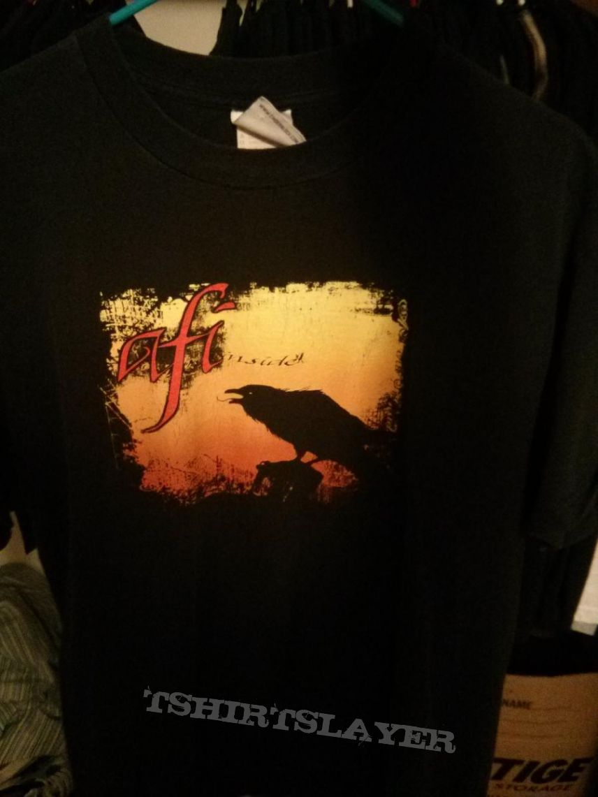 AFI crow shirt
