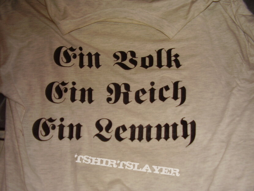 Motörhead Lemmy T-Shirt 199? Motörhead Lemmy T-Shirt 199?