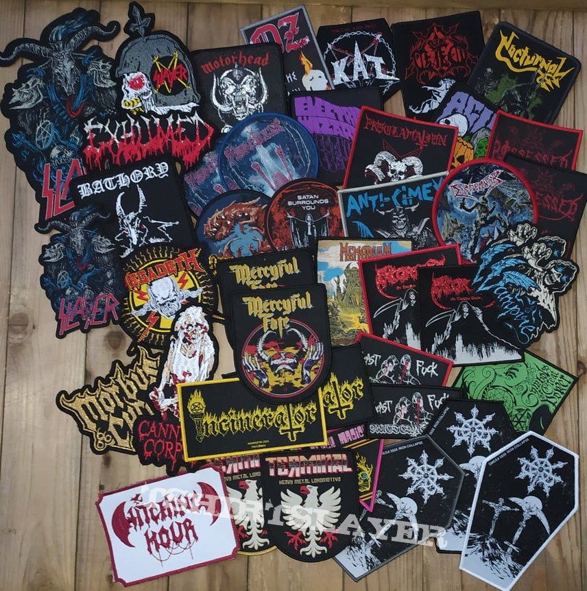 Slayer Bunch of Patches 