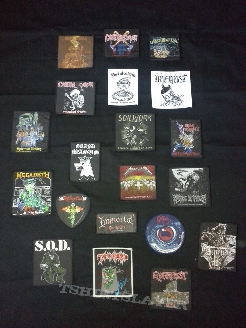 Sepultura Patches III