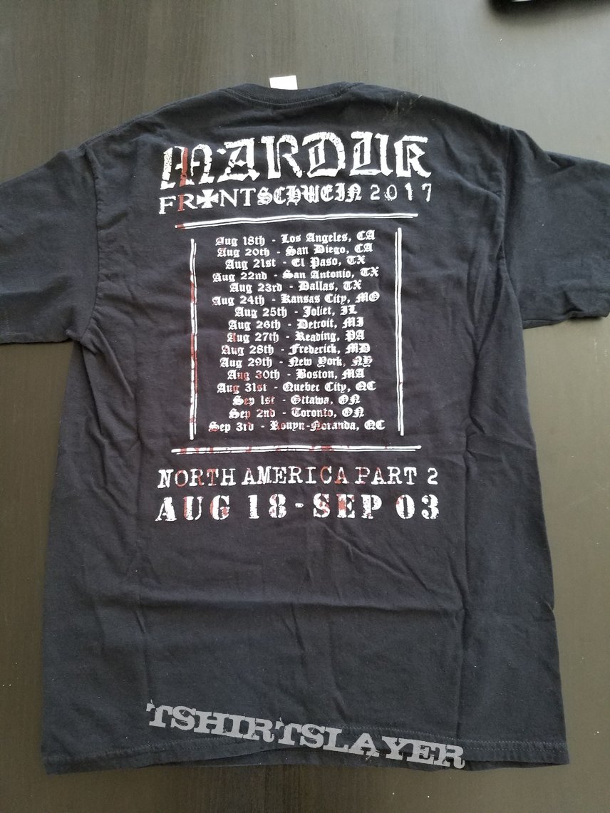 2 Marduk 2017 Tour Shirts