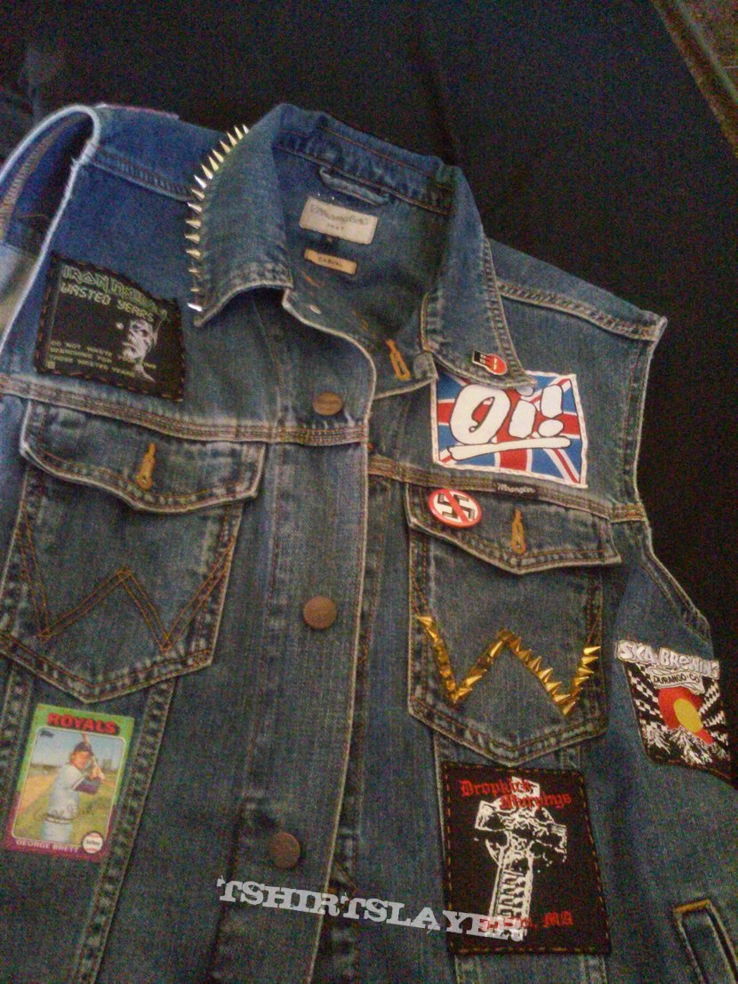 Iron Maiden Wrangler Punk / Oi! / Metal Battle Vest / Jacket