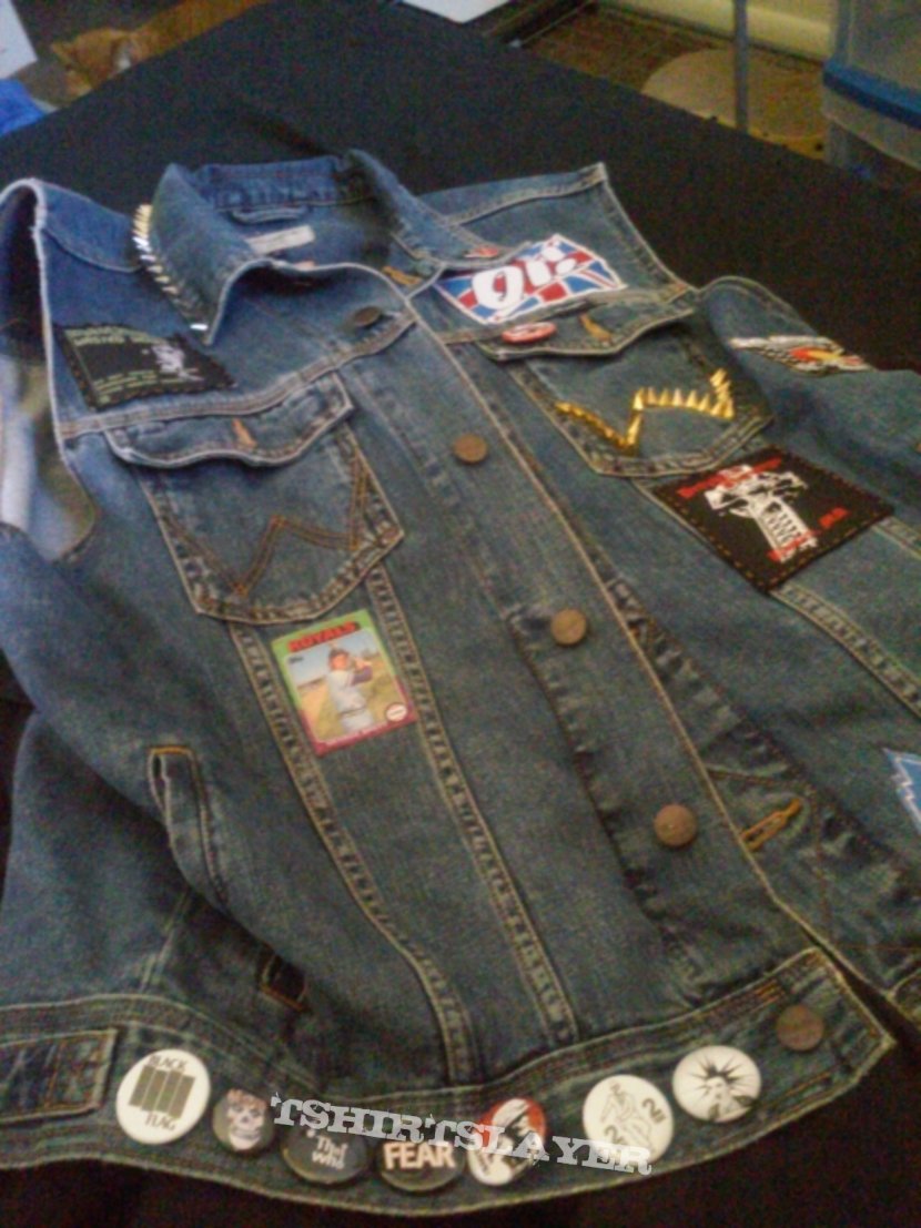 Iron Maiden Wrangler Punk / Oi! / Metal Battle Vest / Jacket