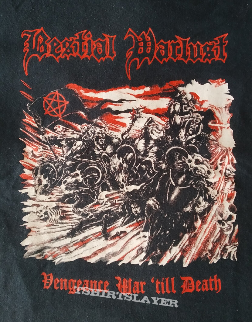 Bestial Warlust - Vengeance War &#039;till Death (t-shirt)