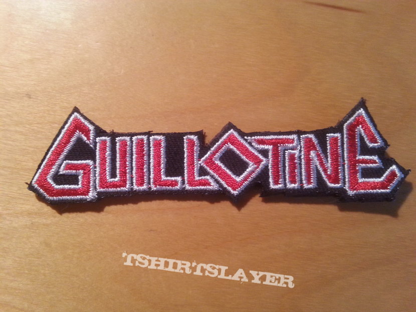 Guillotine Logo Patch Embroidered