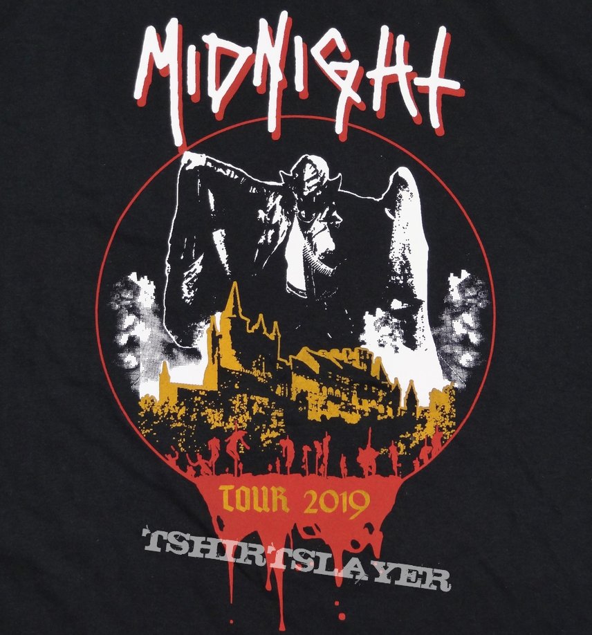Midnight  - Midnight Prowling Europe 2019 Tour T-Shirt