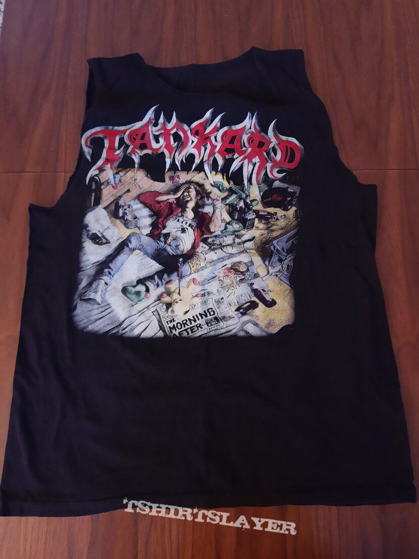 Tankard - The morning after Noise records muscle shirt ORG