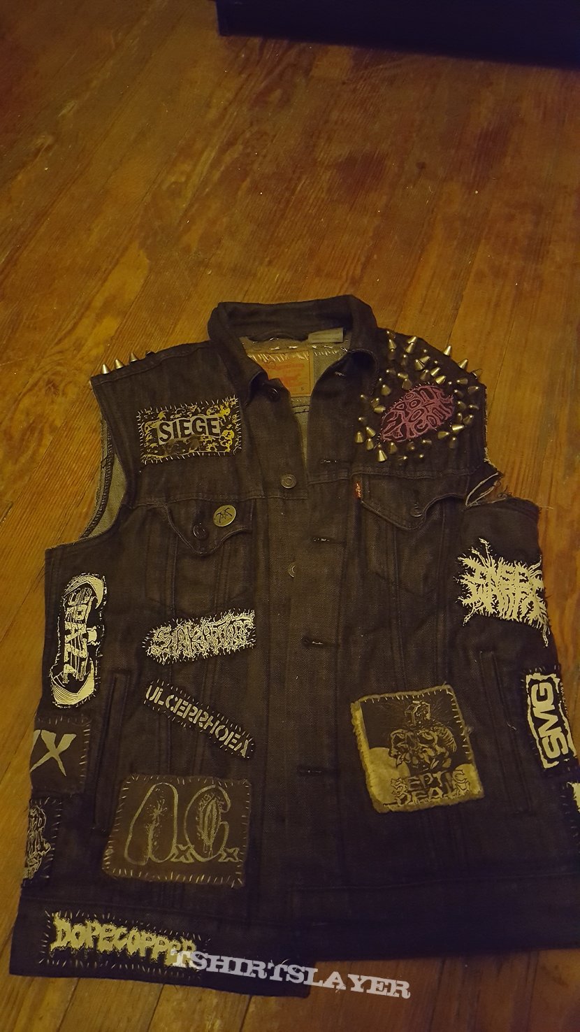 Septic Death Jacket lots of grind Septic Death Jacket lots of grind