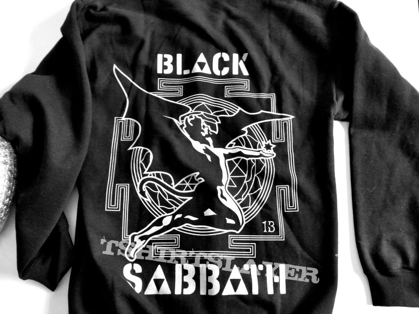 Black Sabbath hooded sweater size M + backprint  sh559