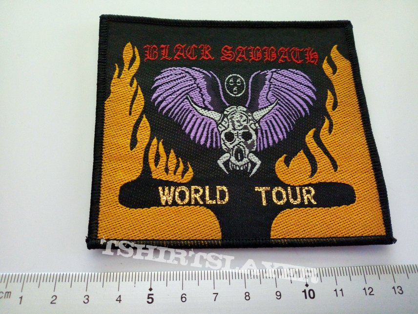 Black Sabbath patch 80 world tour  