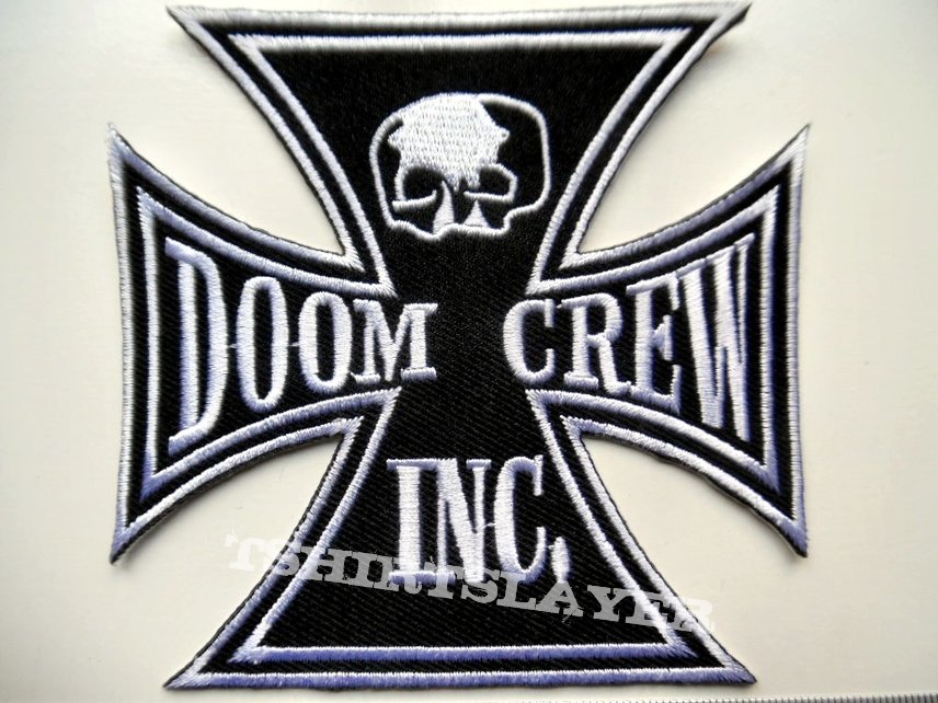 black label society shaped patch b80  doom crew