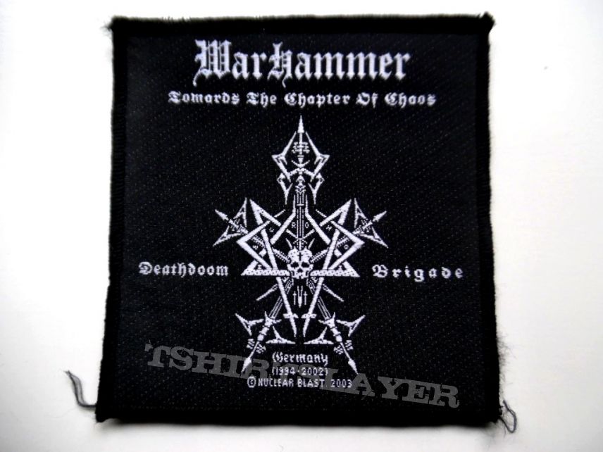 WARHAMMER patch w74 new 2003 10X11 cm