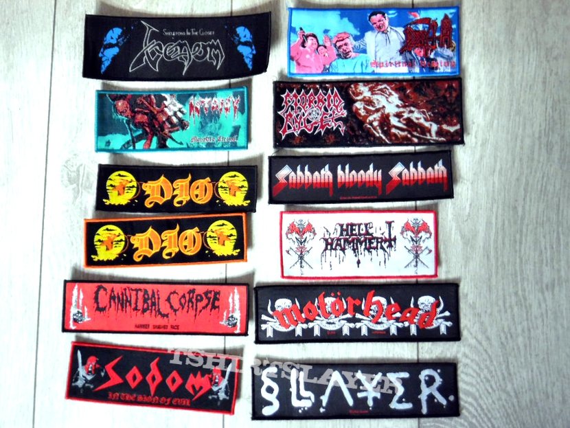 Hellhammer strip  patch  h52   new  7x 16 cm