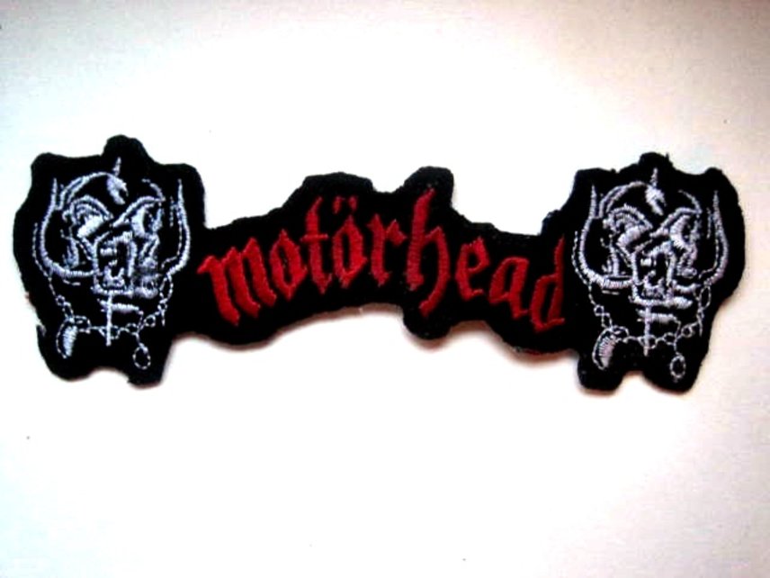 Motörhead Motorhead  shaped patch 3 new 5 x 15.5 cm
