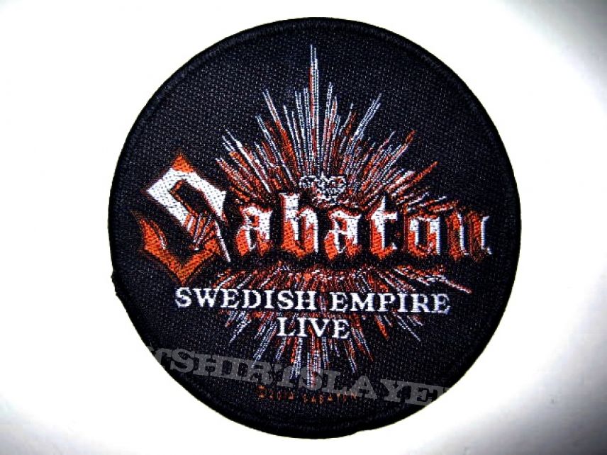 SABATON   patch s55 new  9.5 cm
