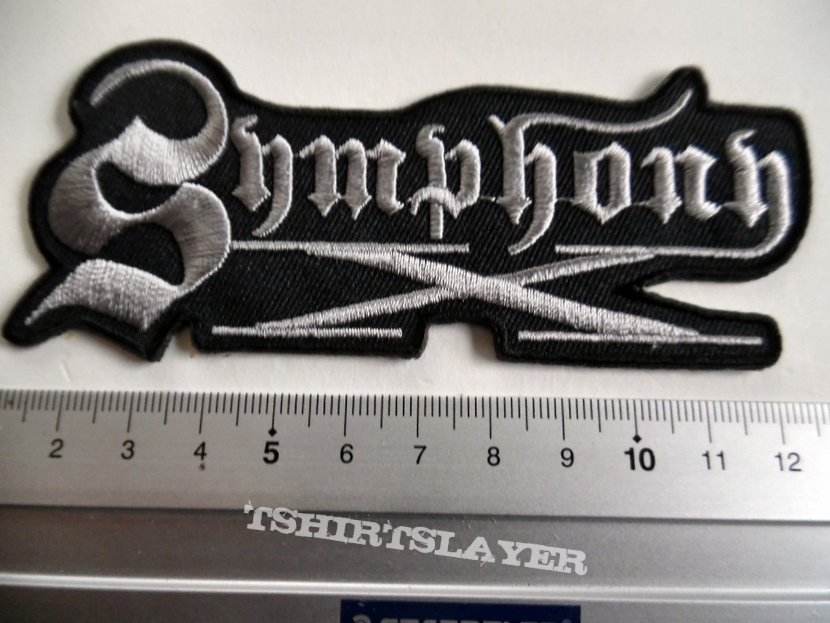 Symphony X shaped patch new s278