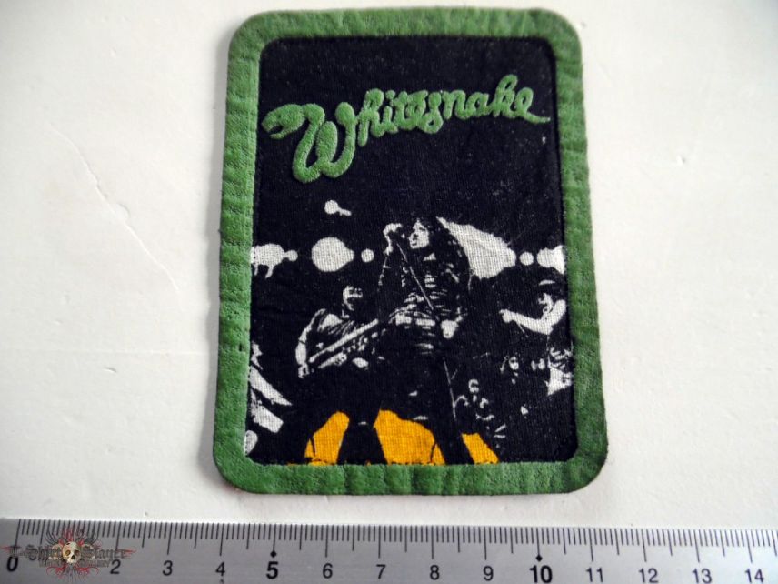 Whitesnake very vey rare vintage 7.5 x 10 cm patch w312