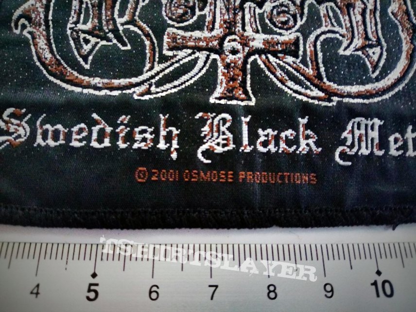 Marduk swedish black metal 2001 patch used465  official